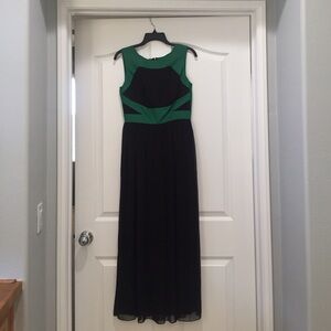 Enfocus long Black and green maxi EUC